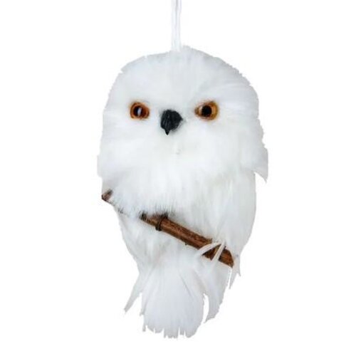 Kurt Adler Fluffy Owl Ornament 