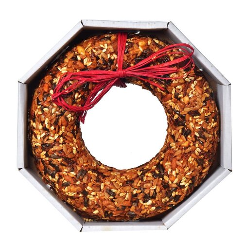  Mr Bird Flaming Hot Seed Wreath 
