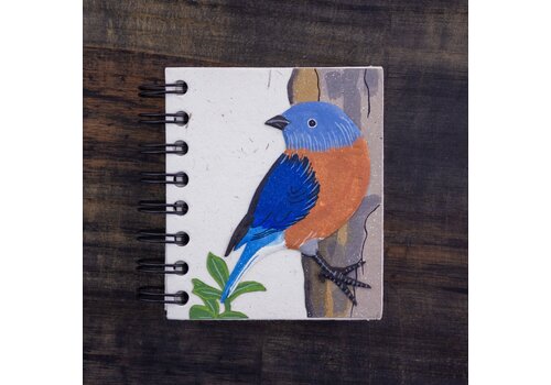  Mr. Ellie Pooh Fair Trade Bluebird Small Notebook 