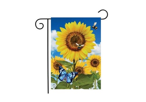  Sunflowers Bees Garden Flag 