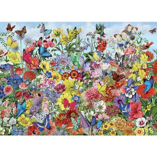  BFly Garden 1k Puzzle 