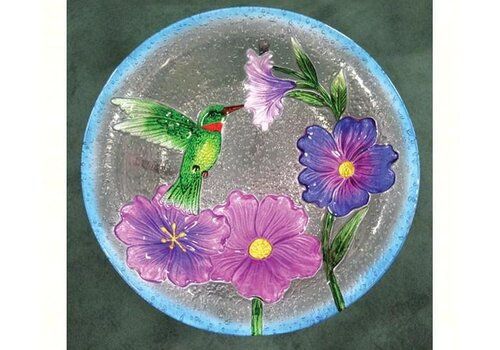  HB Glass Bird Bath 