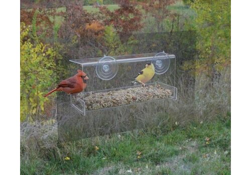  Open Diner Mirrored Window Feeder 