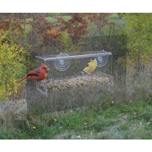  Open Diner Mirrored Window Feeder 