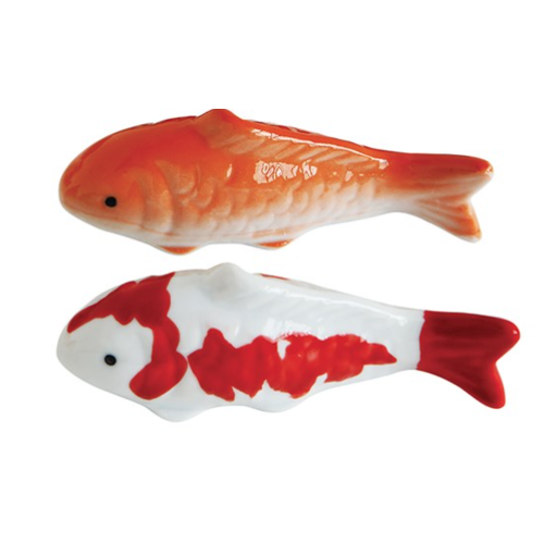  Creative Co-Op 4" Stoneware Floating Fish 