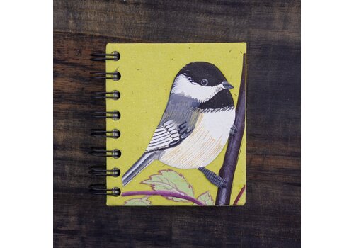  Mr. Ellie Pooh Fair Trade Chickadee Small Notebook 