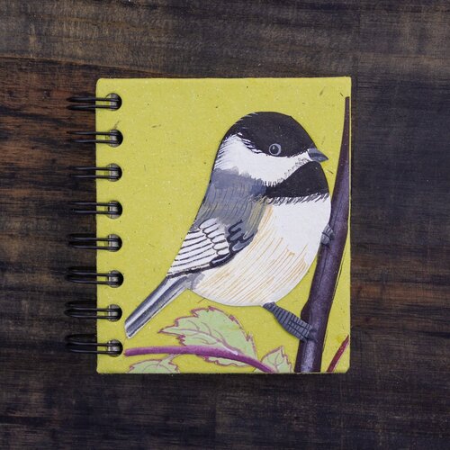  Mr. Ellie Pooh Fair Trade Chickadee Small Notebook 