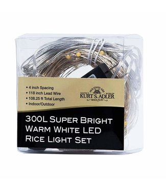 Kurt Adler 300 Light Super Bright LED