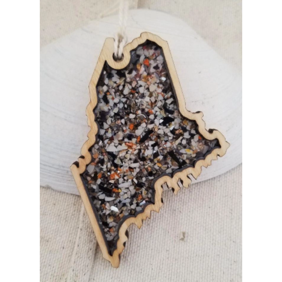 Maine State Shell Orn