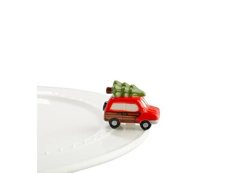  Nora Fleming Xmas Car Mini 
