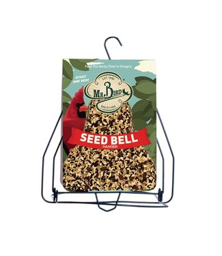 Mr Bird Seed Bell Hanger