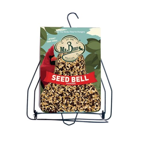  Mr Bird Seed Bell Hanger 