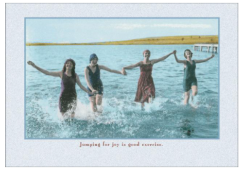  Sugarhouse Greetings Jumping for Joy Card 