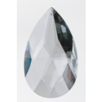 Crystal Point Oval Orn