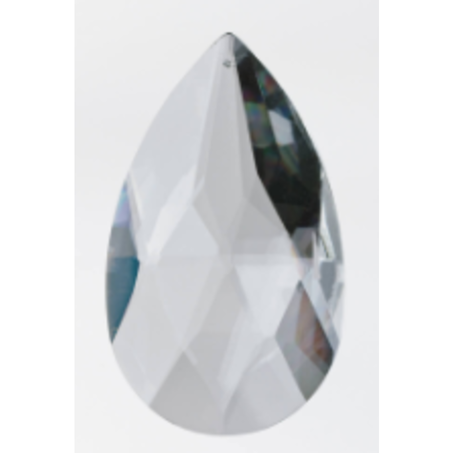 Crystal Point Oval Orn