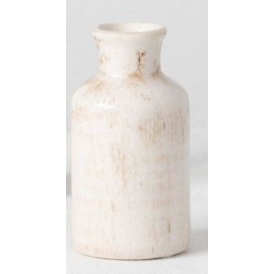 Bottle Vase White