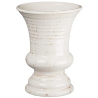 Urn Ceramic Distressed