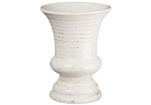  Sullivans Urn Ceramic Distressed 