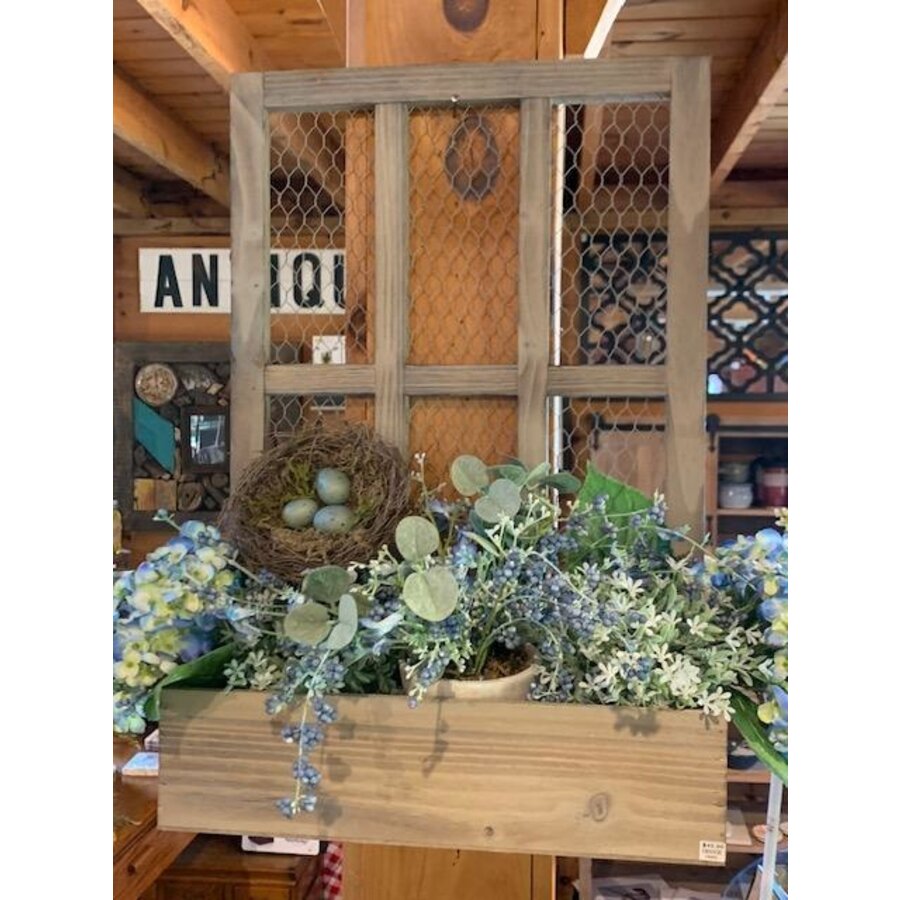 Window Box (Faux Plants Not Included)