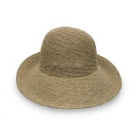 Hand-Dyed Cotton Half Brim Hat
