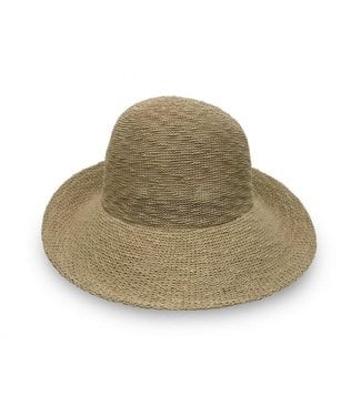 Shihreen Hand-Dyed Cotton Half Brim Hat
