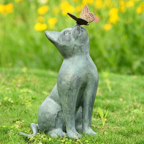  Curiosity Garden Sculpture - Cat 