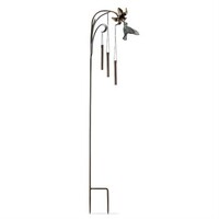 Hummingbird Windbell on Stake