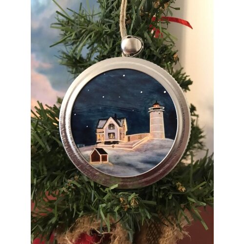  WoehrlePaintings Nubble Mason Ornament 