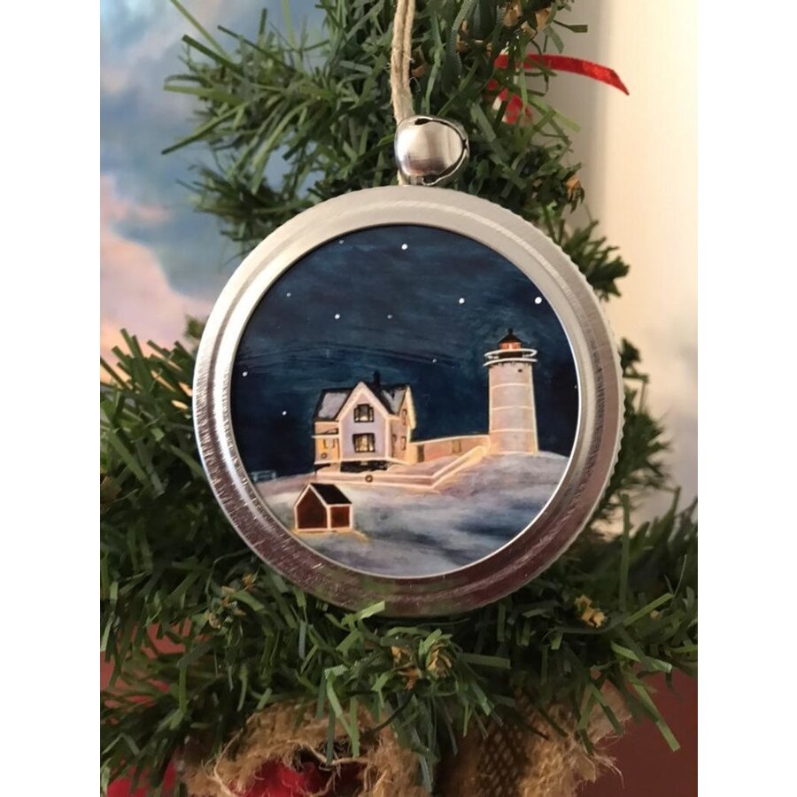 Nubble Mason Ornament
