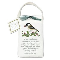 Chickadee Bird Seed Gift Tote