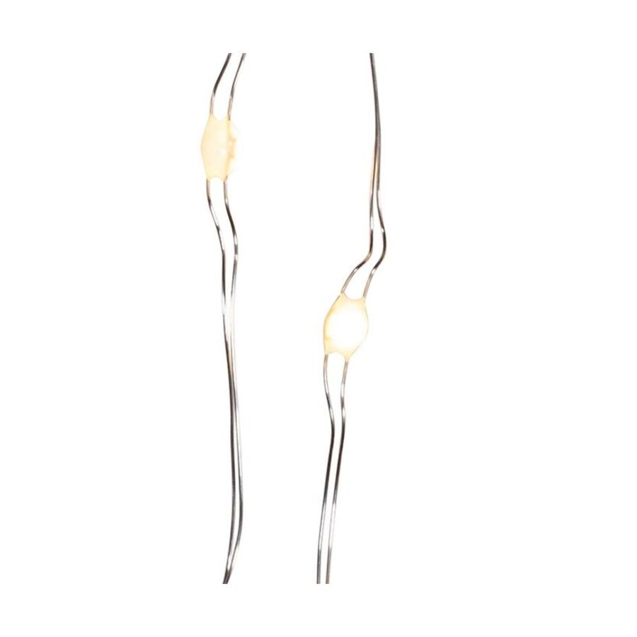 50 Light LED Silver Wire
