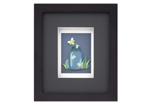  Quilling Cards Black Gift Enclosure Mini Frame 
