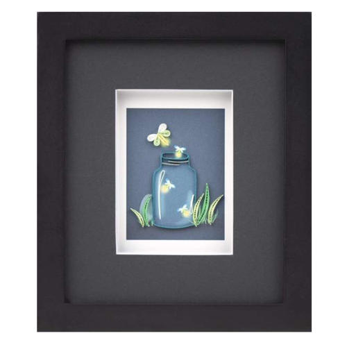 Quilling Cards Black Gift Enclosure Mini Frame 