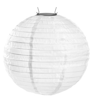 Allsop 14" Round Soji Illume Lantern White