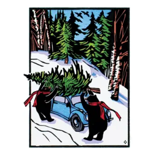  Artists to Watch Bears on Holiday Boxed Cards 