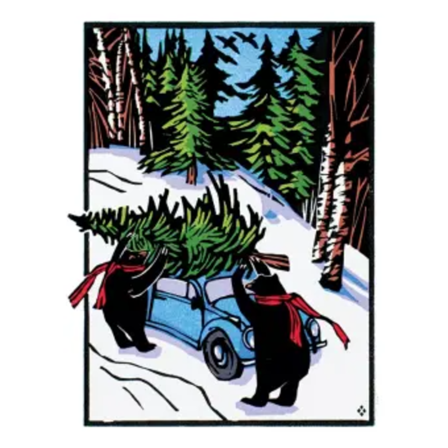 Bears on Holiday Boxed Cards