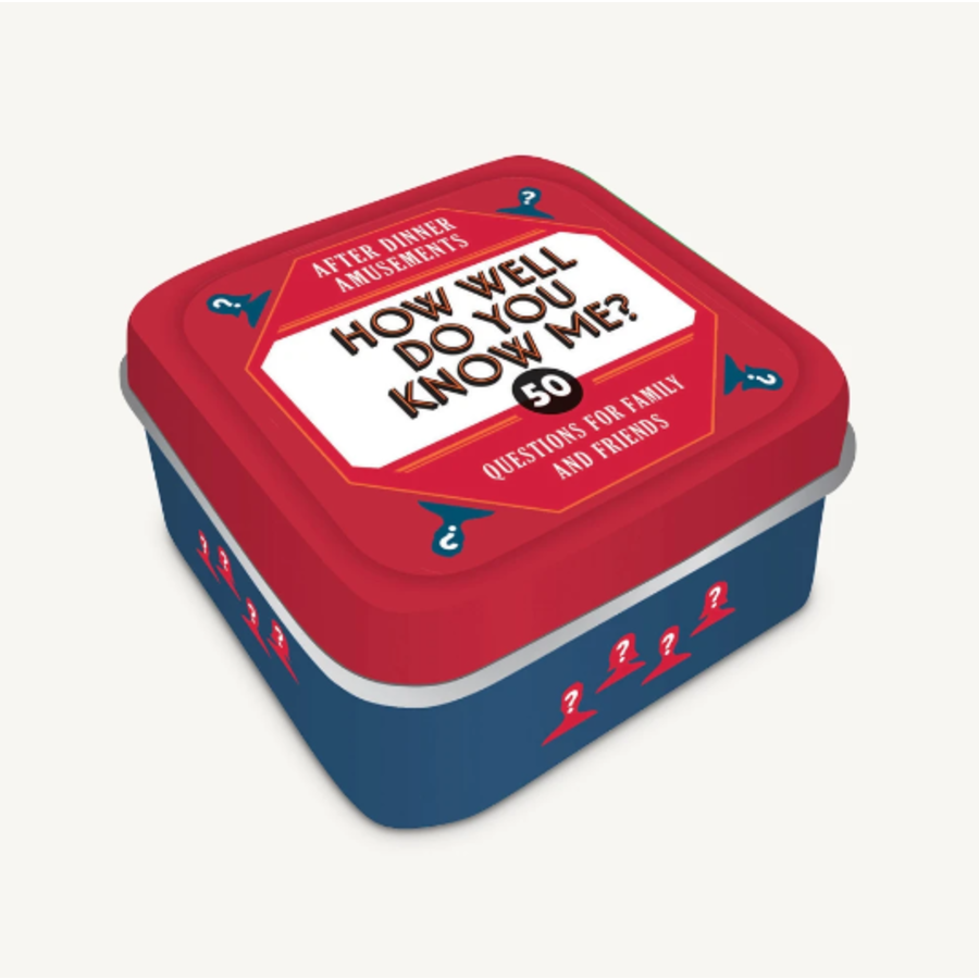 After Dinner Amusements: How Well Do You Know Me?