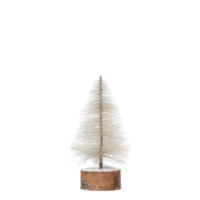 Fabric String Tree w/ Wood Base