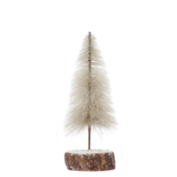 Fabric String Tree w/ Wood Base