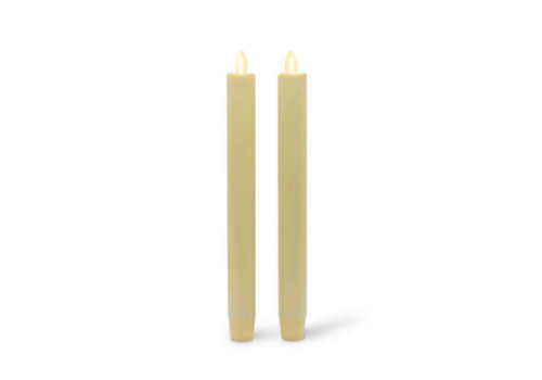  Gerson Companies S/2 Luminara Mov Flame Tapers 