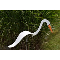Dancing White Egret