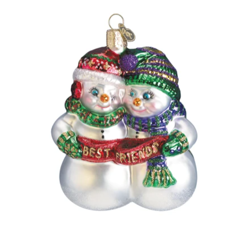  Old World Christmas Best Friends Ornament 