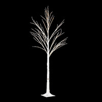 6' Birch Lighted Tree w/ Fairy Lights
