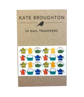 Kate Broughton Teapot Nail Art Transfer