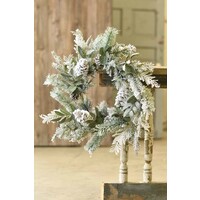24" Winter Hollow Wreath