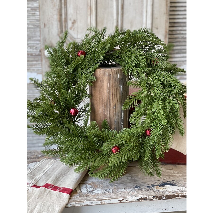 22" Belfry Pine Wreath