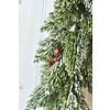 48" Redrush Iced Pine Garland