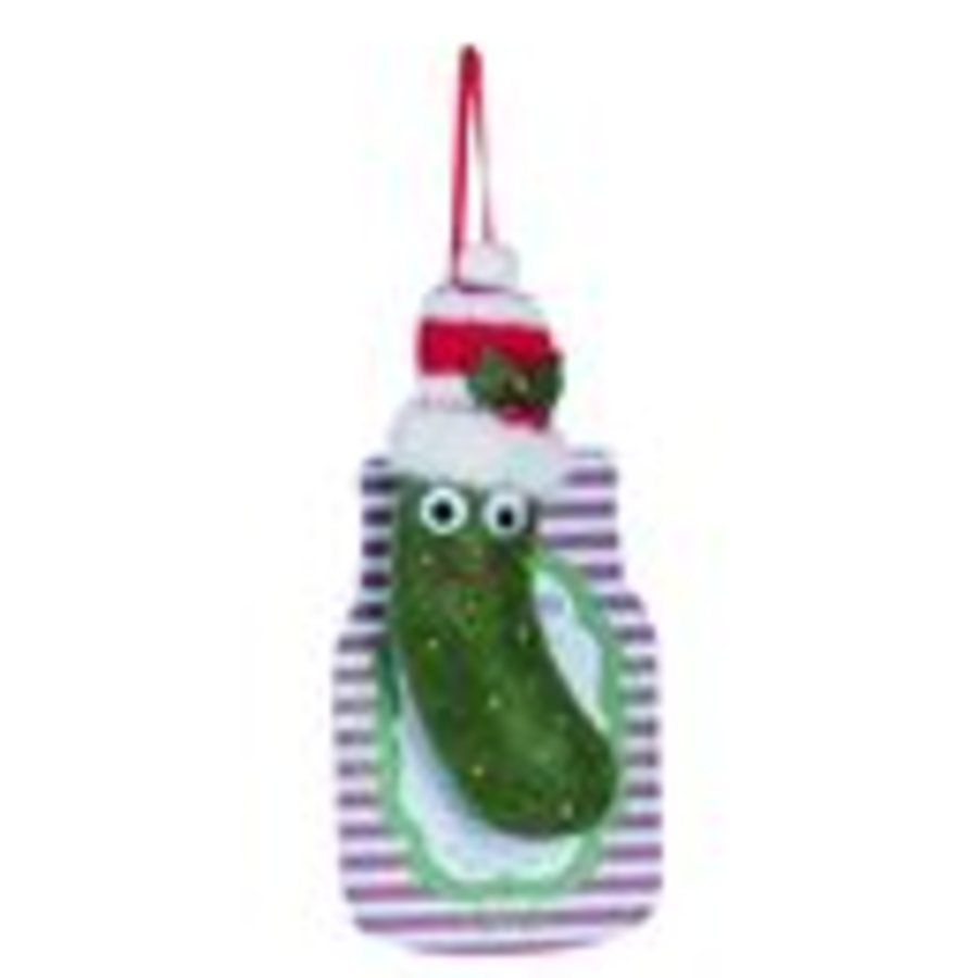 Felt Christmas Pickle Orn