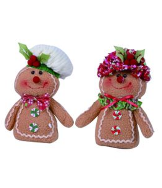 Plush Gingerbread Ornament