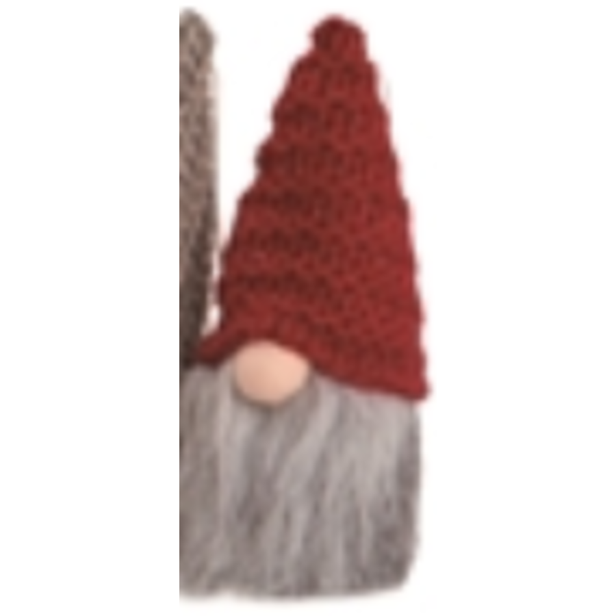 Plush Santa Gnome Orns S/12